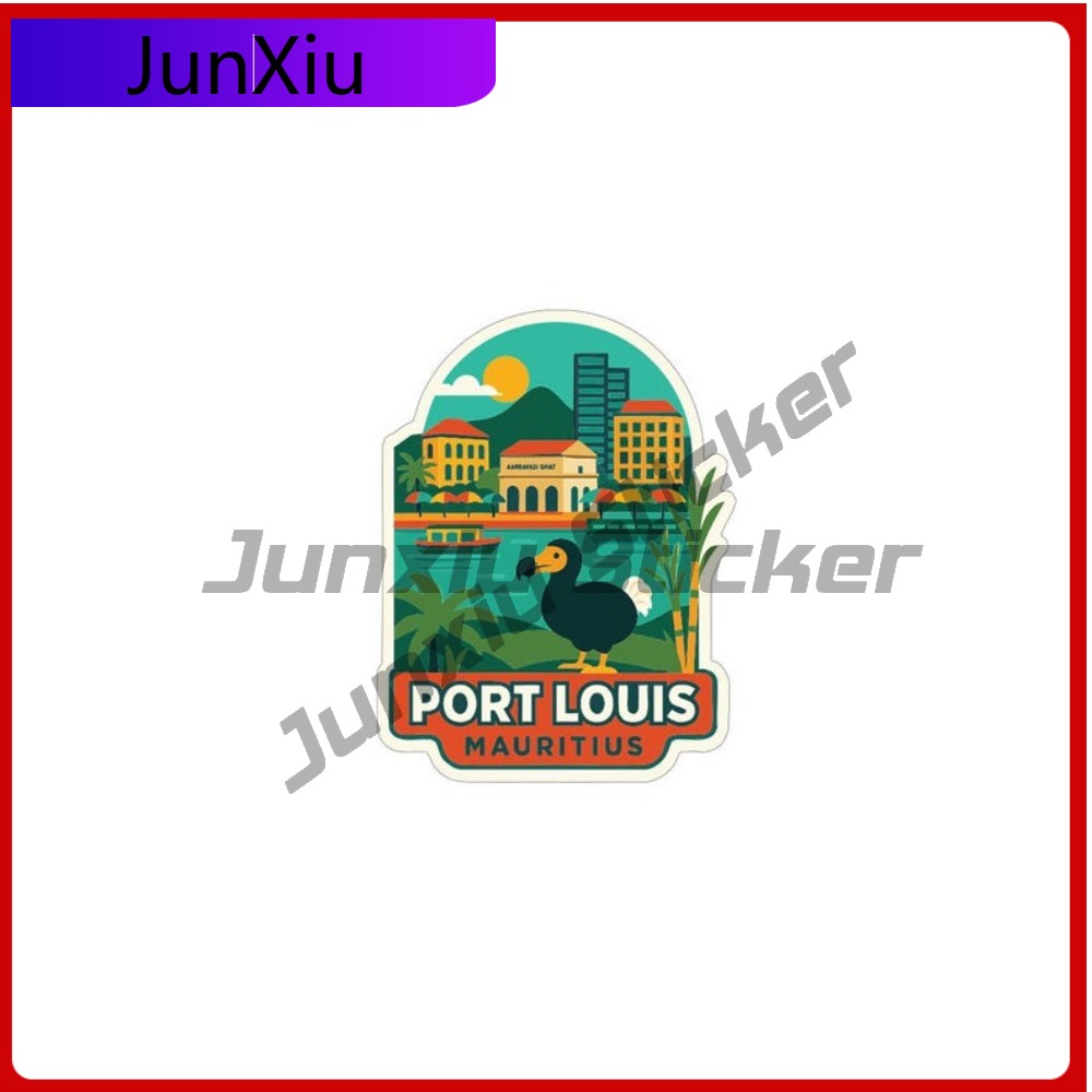 Car Accessories Mauritius - Port Louis Mauritius City Travel Sticker
