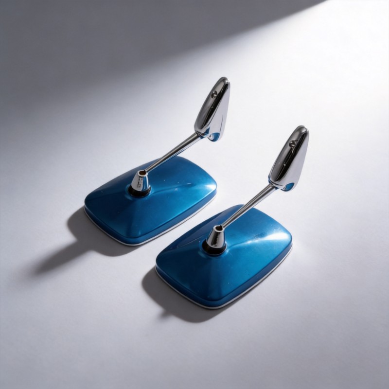 Car Accessories Exterior - Classic Car Square Door Side Mirrors