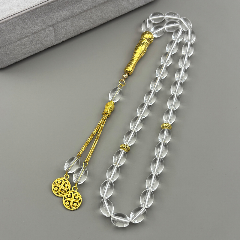 33Pcs Glass Rosary Muslim Pray - đánh giá và giá Car Accessories Dubai