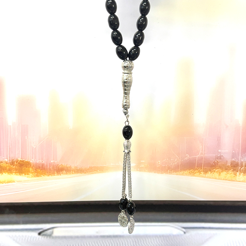 33Pcs Glass Rosary Muslim Pray - đánh giá và giá Car Accessories Dubai