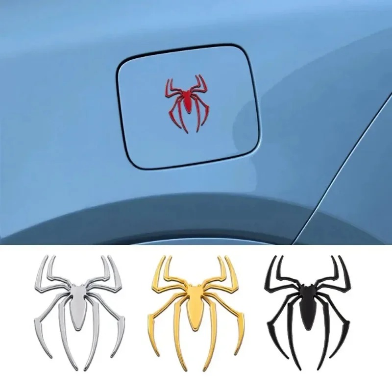 3D metal car stickers, spider  - đánh giá và giá Car Accessories Exterior