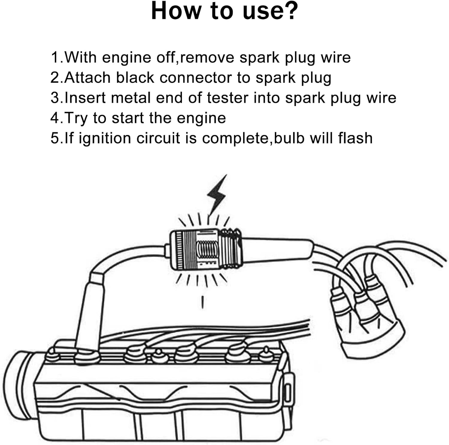 Inline Spark Plug Tester, Plug - đánh giá và giá Car Accessories Exterior