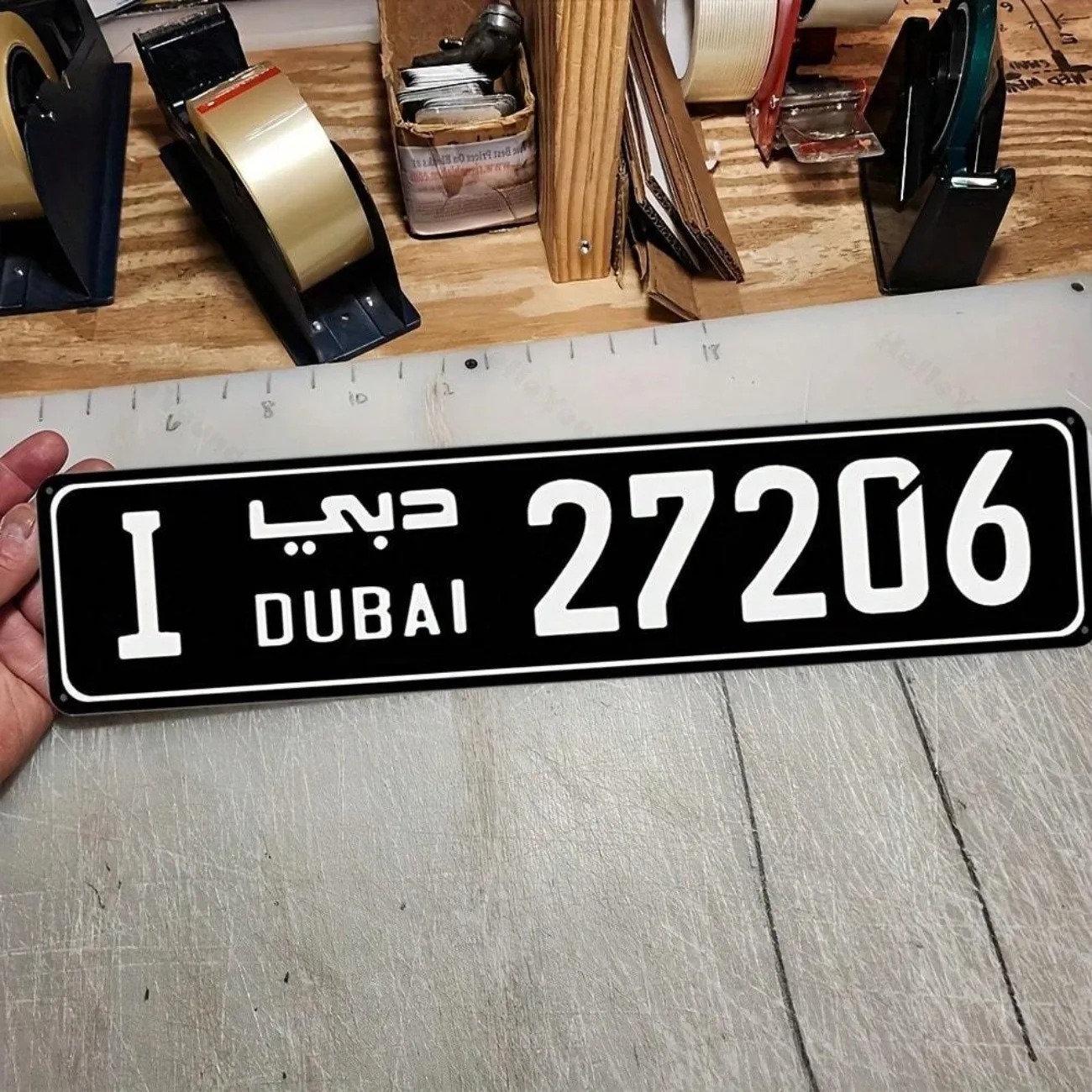 Engraved Aluminum Dubai‑Themed - đánh giá và giá Car Accessories Dubai