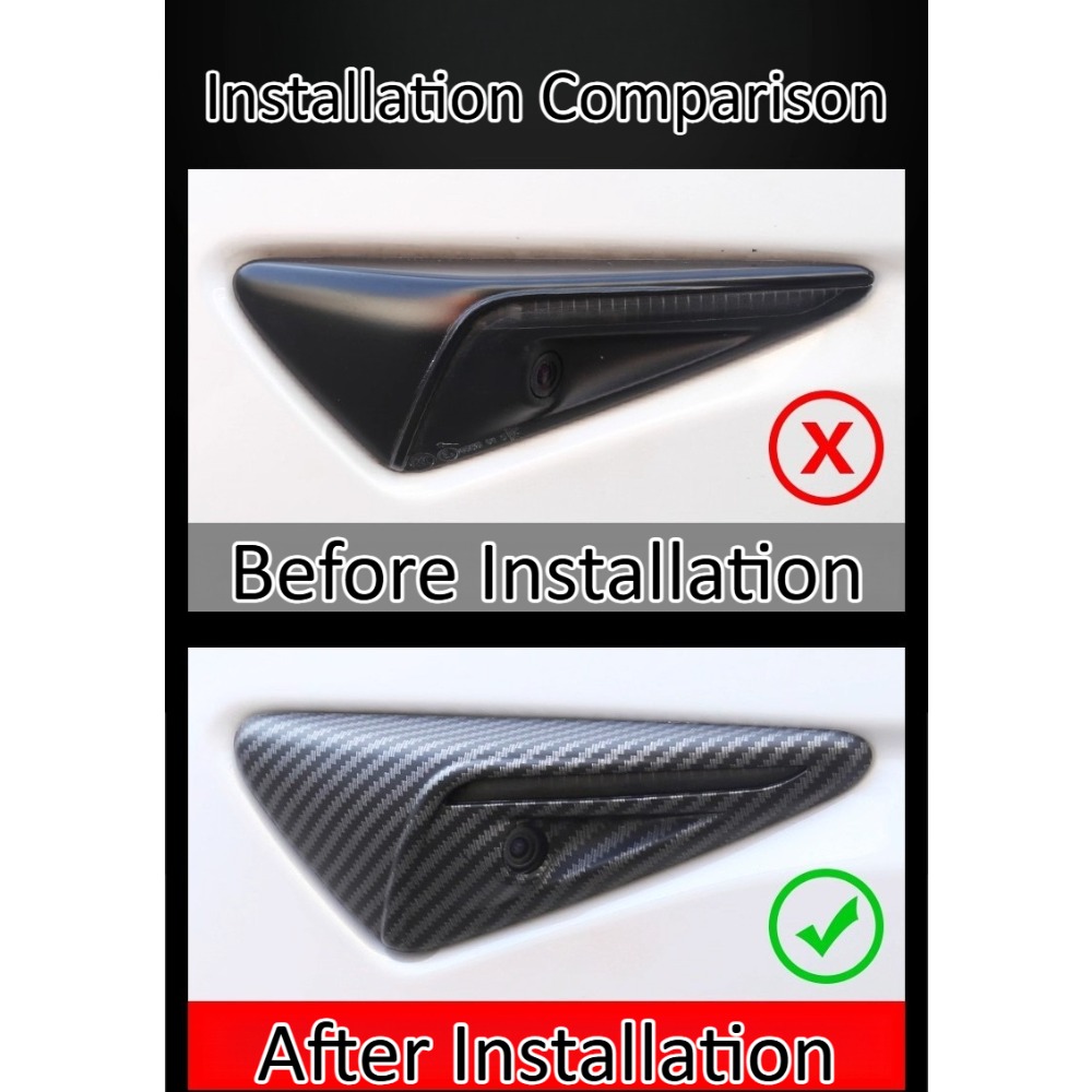 Carbon Fiber Cameras Covers Tr - đánh giá và giá Car Accessories Exterior